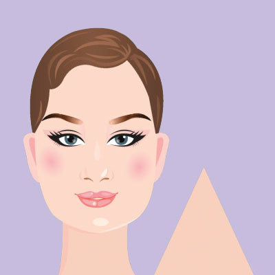 Face Shape & Jewelry - Triangle - Genevieve Collection