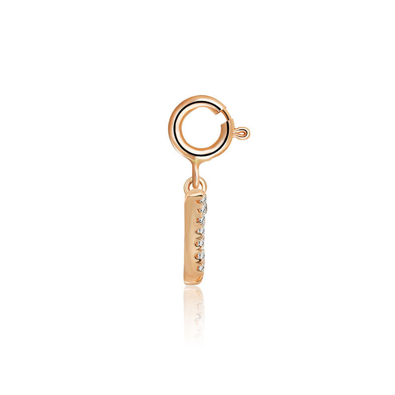18k Gold Virgo Zodiac Sign Diamond Charms - Genevieve Collection