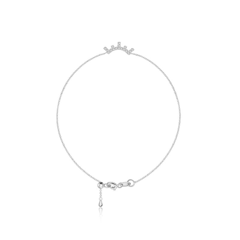 18k Gold Eyelash Shape Diamond Bracelet - Genevieve Collection