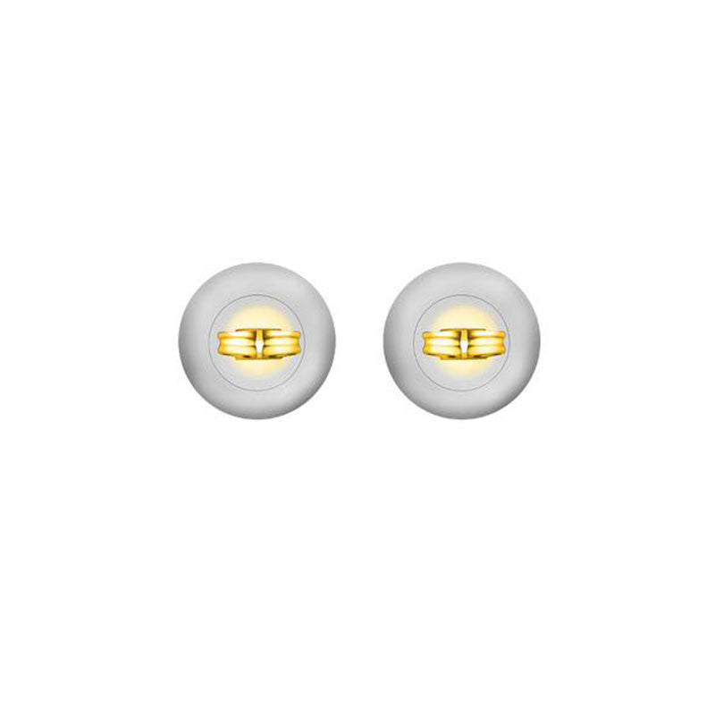 18k Gold Diamond Arrow Upward Earring - Genevieve Collection
