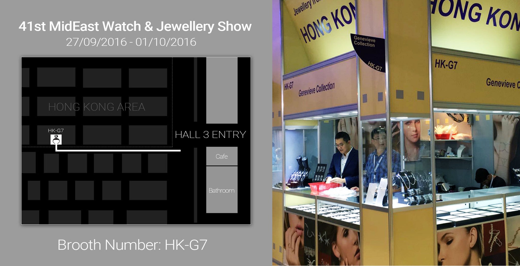 41st MidEast Watch & Jewellery Show - Genevieve Collection