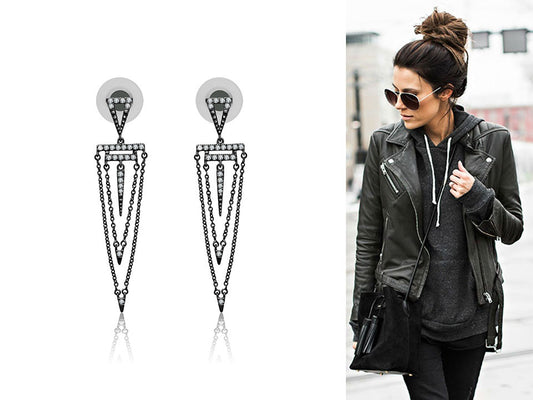 How To Match Jewelry With Your Fashion Style - Rocker Chic