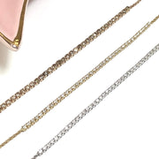 LIMITED 20 SETS* 18k Gold Diamond 0.5 CT Half Tennis Bracelet  Buy 1 Get 1 Free Bundle ( Total 2 bracelets) - Genevieve Collection
