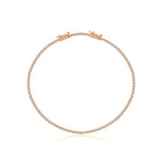 18K Gold 1.2 Carat Tennis Diamond Bracelet - Genevieve Collection