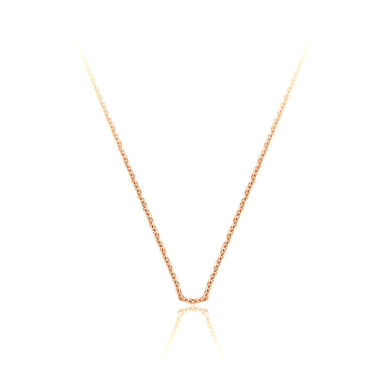 18k Gold Chain Necklace - Genevieve Collection