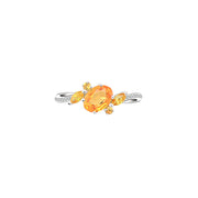 18k Gold Sapphire Passion Ring - Genevieve Collection