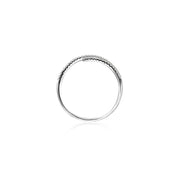 18k Gold Spring Shape Diamond Ring - Genevieve Collection