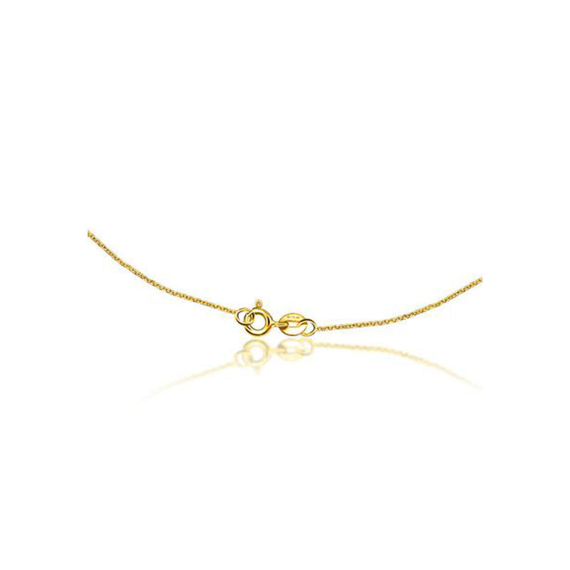 18k Gold Arrow And A Drop Diamond Necklace - Genevieve Collection