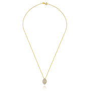 18k Gold 2 ways Marquise Diamond Necklace - Genevieve Collection